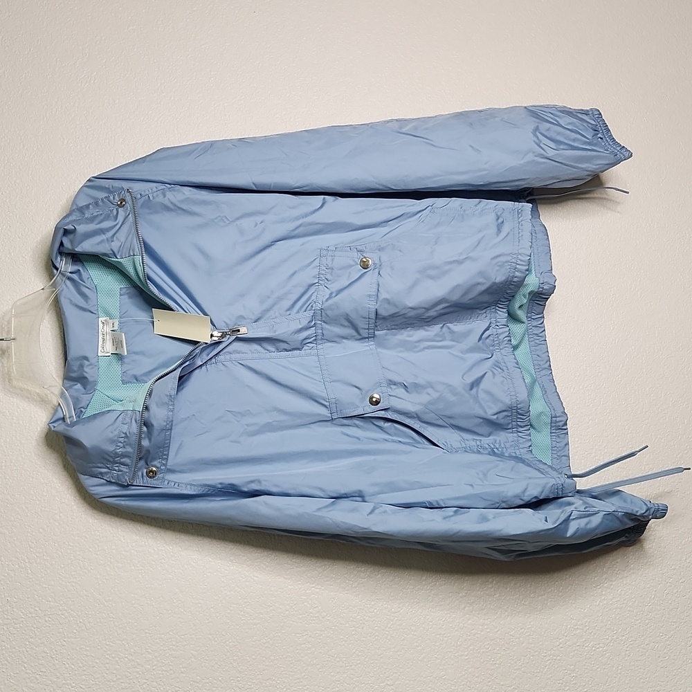 Coldwater‎ Creek front pocket lightweight windbreaker  jacket, size XXL